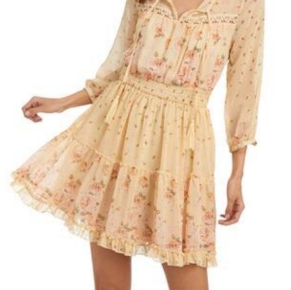 COCO + JAIMESONFloral Chiffon Waist Dress - Picture 5 of 16